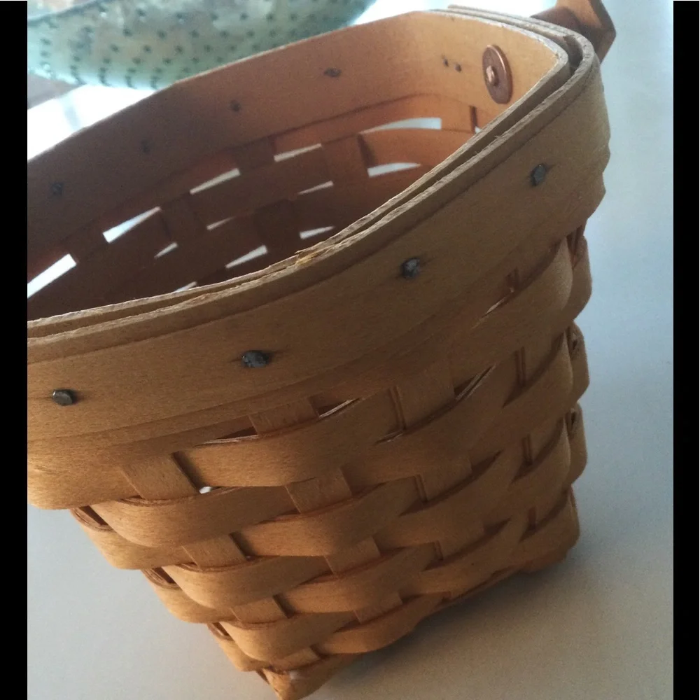Longaberger Hand Woven American Cancer Society Basket